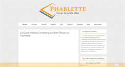 Desktop Screenshot of phablette.info